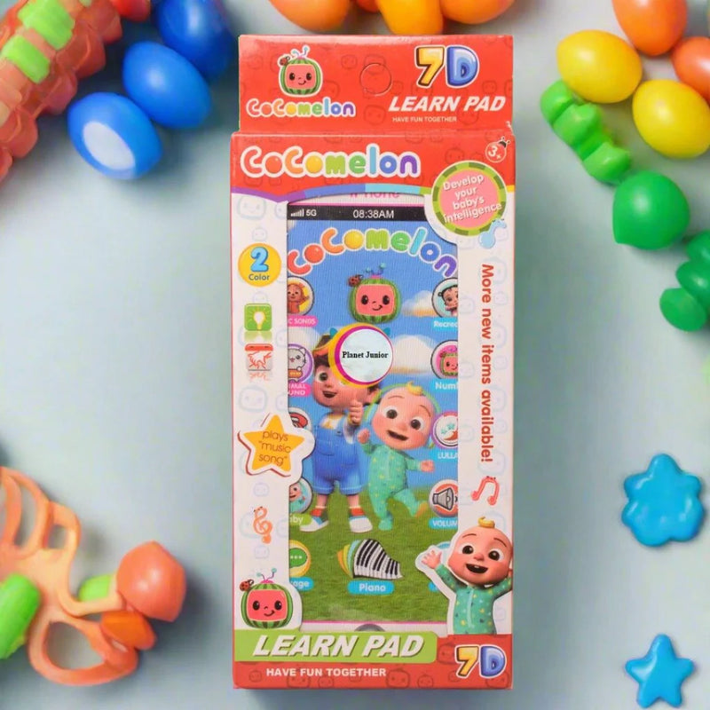 Cartoon Learning Pad with Music and Lights