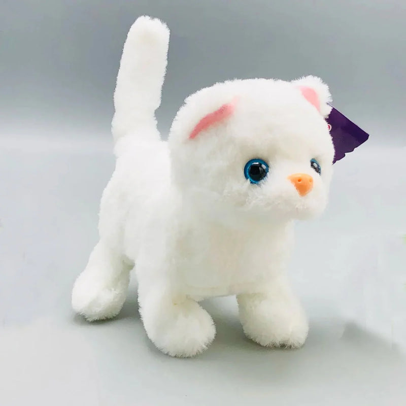 Cute Walking Plush Pet Cat with Sound