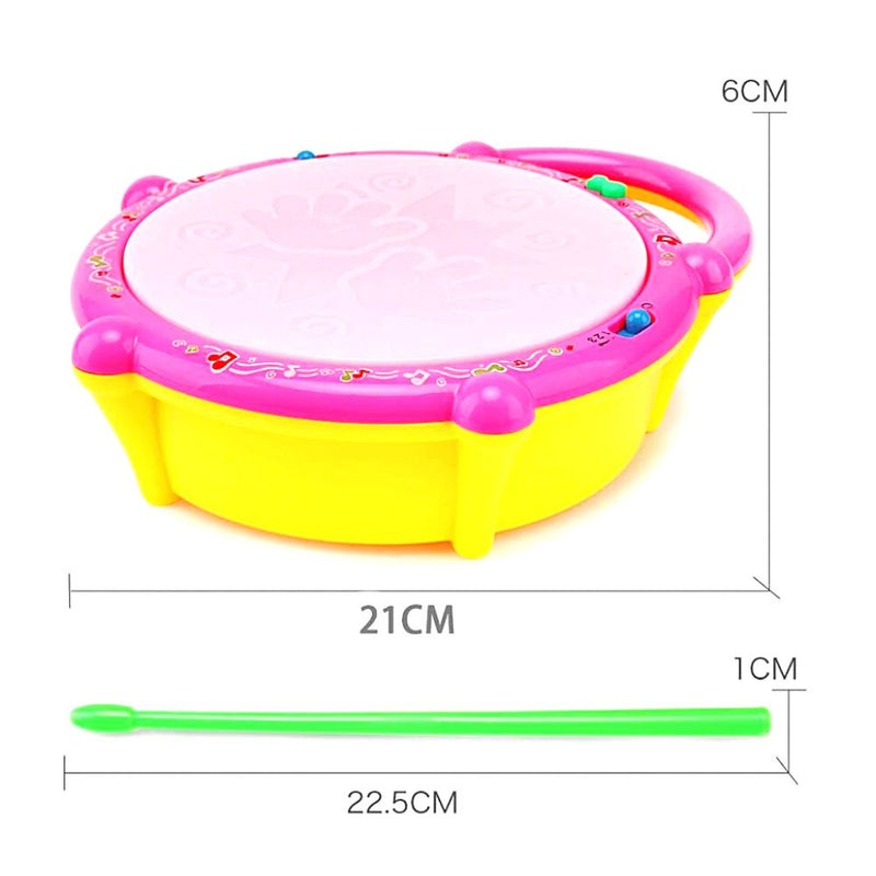 Multi Colored Flash Drum Toy Set For Kids