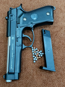 Pietro Beretta Metal Toy Airsoft Gun M92fs – Premium Realism & Performance | Free Nationwide Delivery + 3 BB Packets Included!