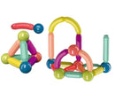 Montessori Educational Magnetic Blocks Set Toys For Age 3+ Kids