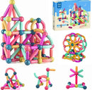 Montessori Educational Magnetic Blocks Set Toys For Age 3+ Kids