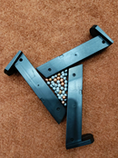 Pietro Beretta Metal Toy Gun AirSoft M92fs High Quality Fully Black | With Free Delivery all over Pakistan | Free 3 Bullets Packets