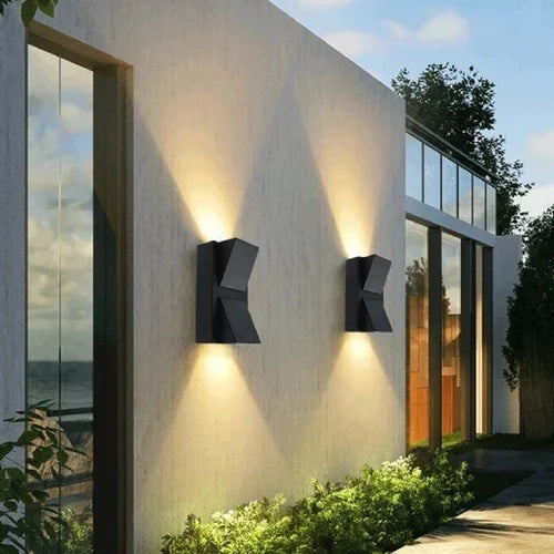 K Shaped Led Two Side Waterproof Led Outdoor Light | Wall Lamp For Outdoor And Indoor | Best For Home & Garden – 10 W