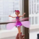 Flying Fairy Doll, Magical Hand Sensor Control, Rainbow Glitter Sky Dancers Toy for Girls, Boys, Ages 3+